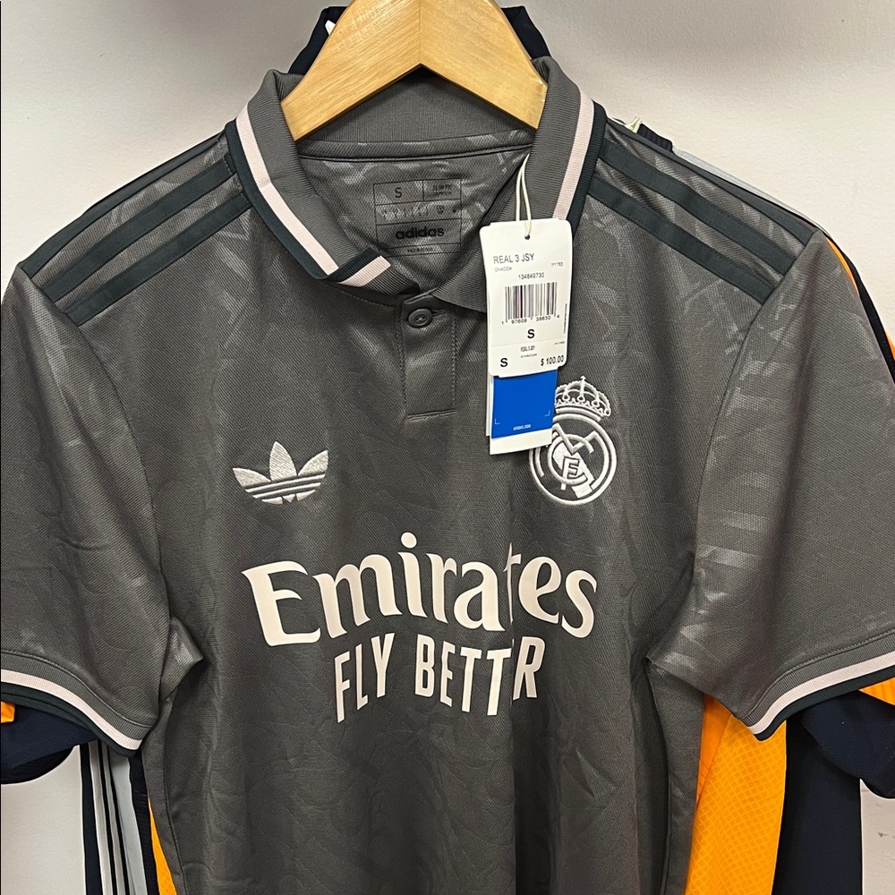 Adidas Real Madrid official jersey 2024-25